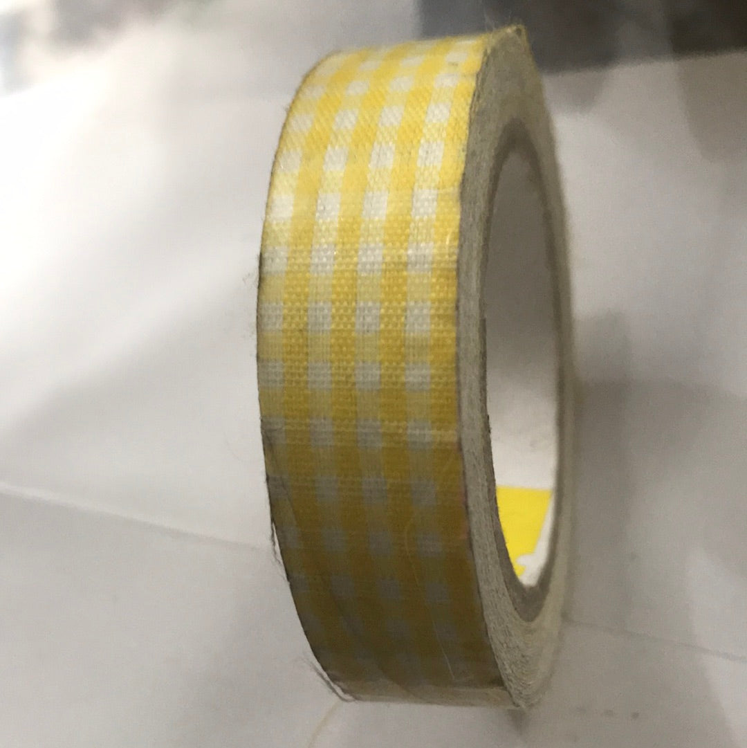 WASHI TAPE ALEMANASDe tela adhesiva 10 metros x 15 mm X Unidad