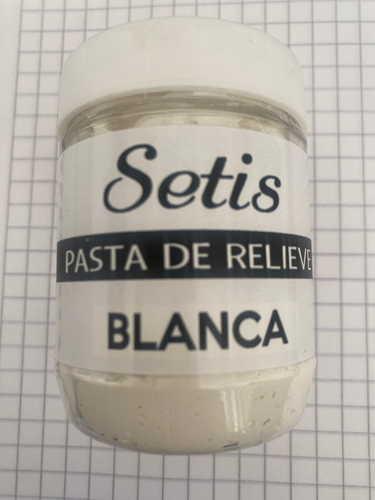 PASTA RELIEVE SETIS BLANCA 200 GR