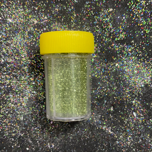 GLITTER O GIVRÉ VERDE DORADO BOLSITA 5 GRAMOS