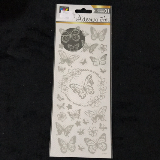 PEEL OFF  ADHESIVO FOIL para decoupage Brasil MAMIKO