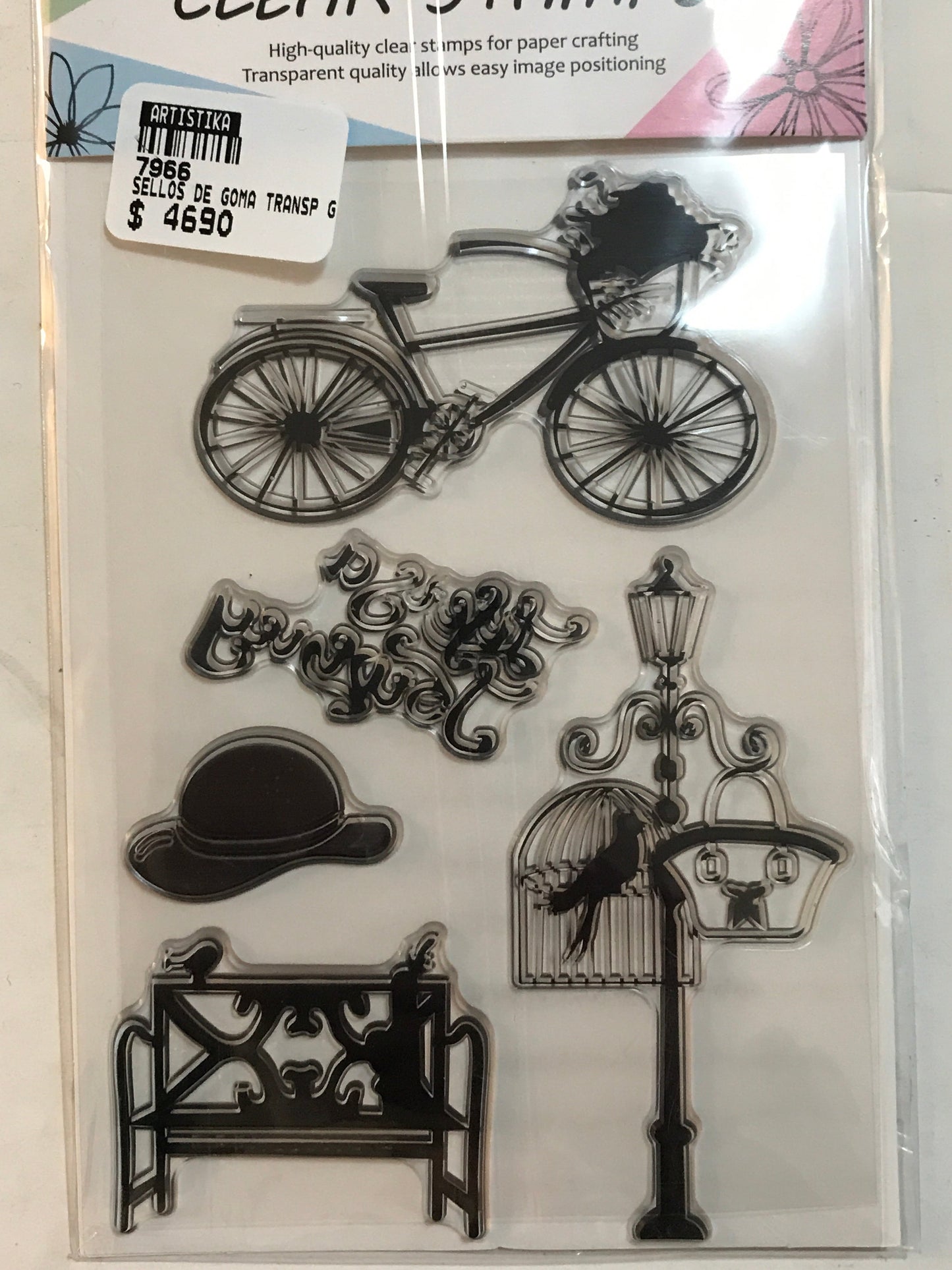 TIMBRES SET DE SELLOS CLEAR STAMPS GRANDE