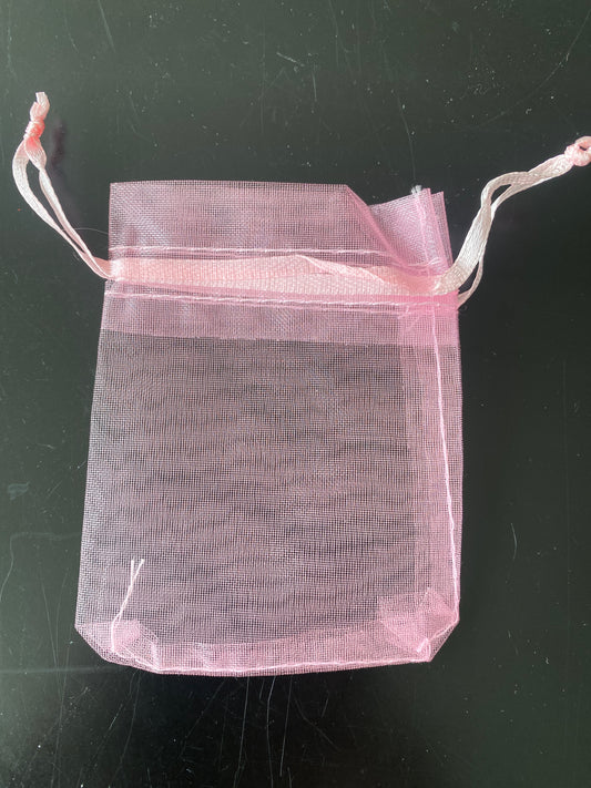 BOLSA DE ORGANZA 9x7 ROSADO