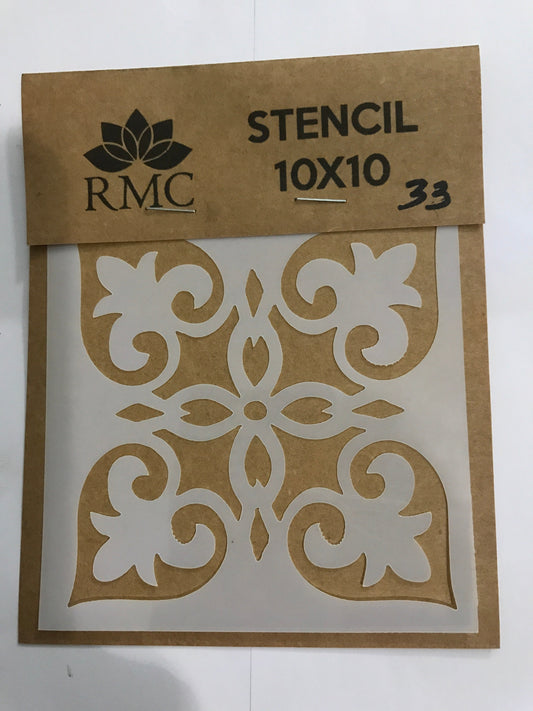 STENCIL CUADRADO 10X10 AZULEJOS