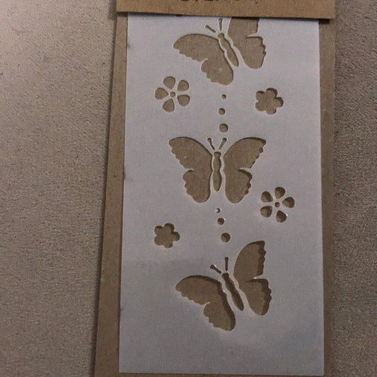 STENCIL 7X15  BORDE MARIPOSAS