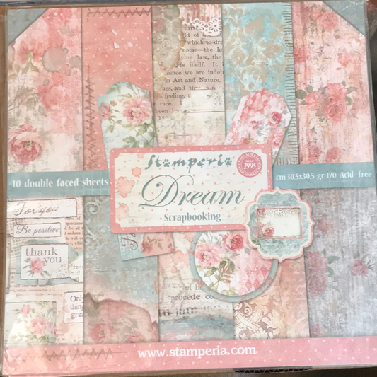 ÁLBUM STAMPERIA  DOBLES PARA SCRAP DREAMS