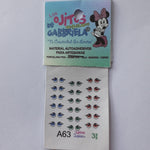 Ojitos adhesivos Gaby pequeños A63