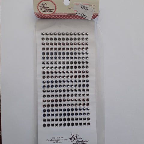 Ojitos adhesivos Priscila MD 116-10 mm 120 pares